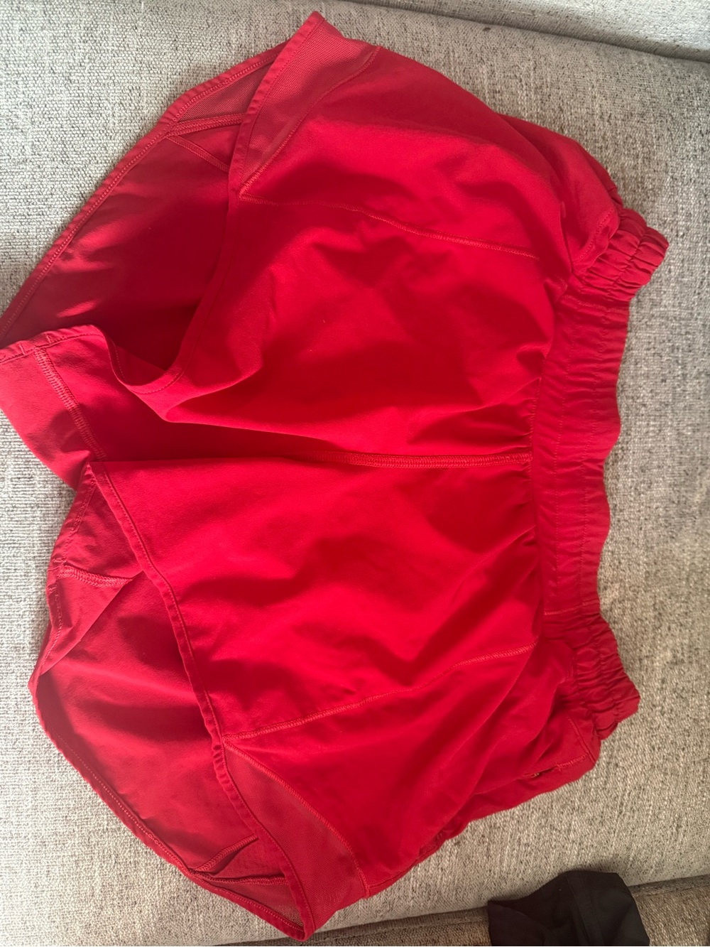 lululemon athletica Women's Bright Red Athletic Shorts